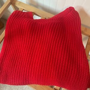 Red sweater
